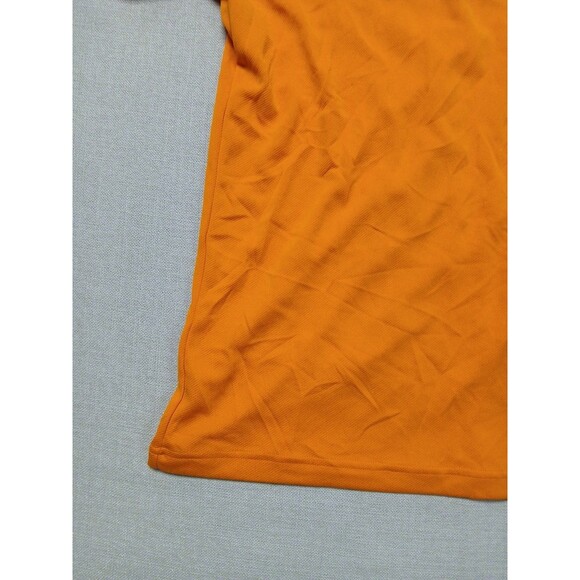 Puma Sport Lifestyle Men’s Orange Short Sleeve Golf Polo Shirt Size Large - Picture 5 of 13